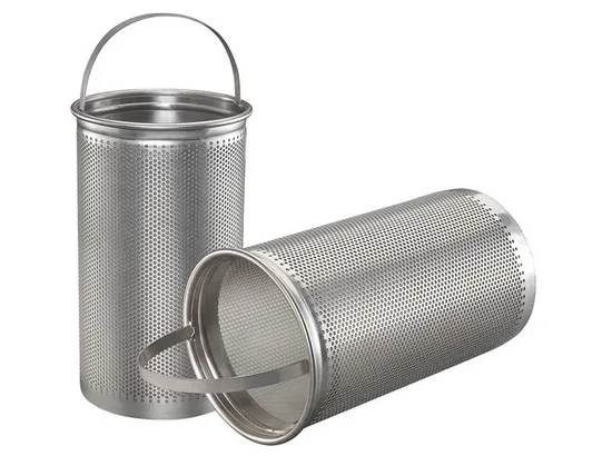 Stainless Steel Filter Sintered Mesh Basket Filter Industrial Strainer Filter Baskets Iron Wire Mesh